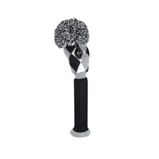 Just 4 Golf Diamond Fairway Headcover Grey/Black/White J4G NEW