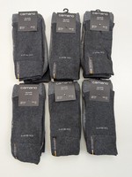 Neu - 12 Paar Camano Herren Soft Walk Socken Gr. 39-42 -Anthrazit - Ca-Soft-Bund
