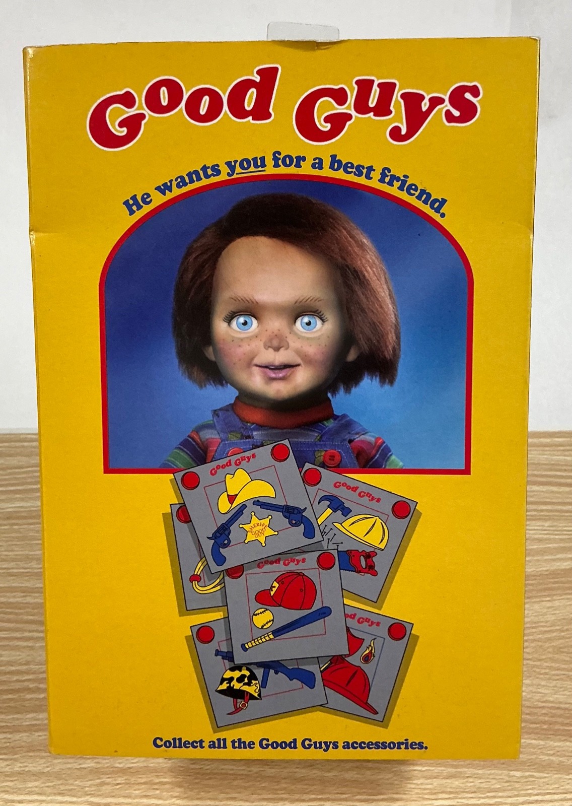 SEALED NECA 4” Child's Play Ultimate Chucky Horror Action Figure Good Guys