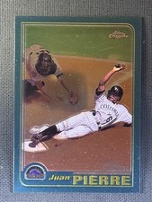 2001 Topps Chrome #547 Juan Pierre Colorado Rockies