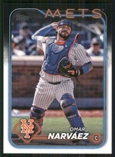 2024 Topps Update #US173 Omar Narváez New York Mets Baseball Card 34996
