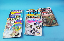 Bundle of 10 Amiga World Computer Magazines 1988-89-90 Mixed months