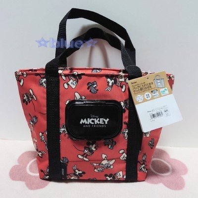 skater wet tissue pocket lunch bag Disney Mickey Mouse