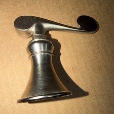 Traditional Faucet Lever Handle Satin Brushed Nickel Replacement Bath Sink
