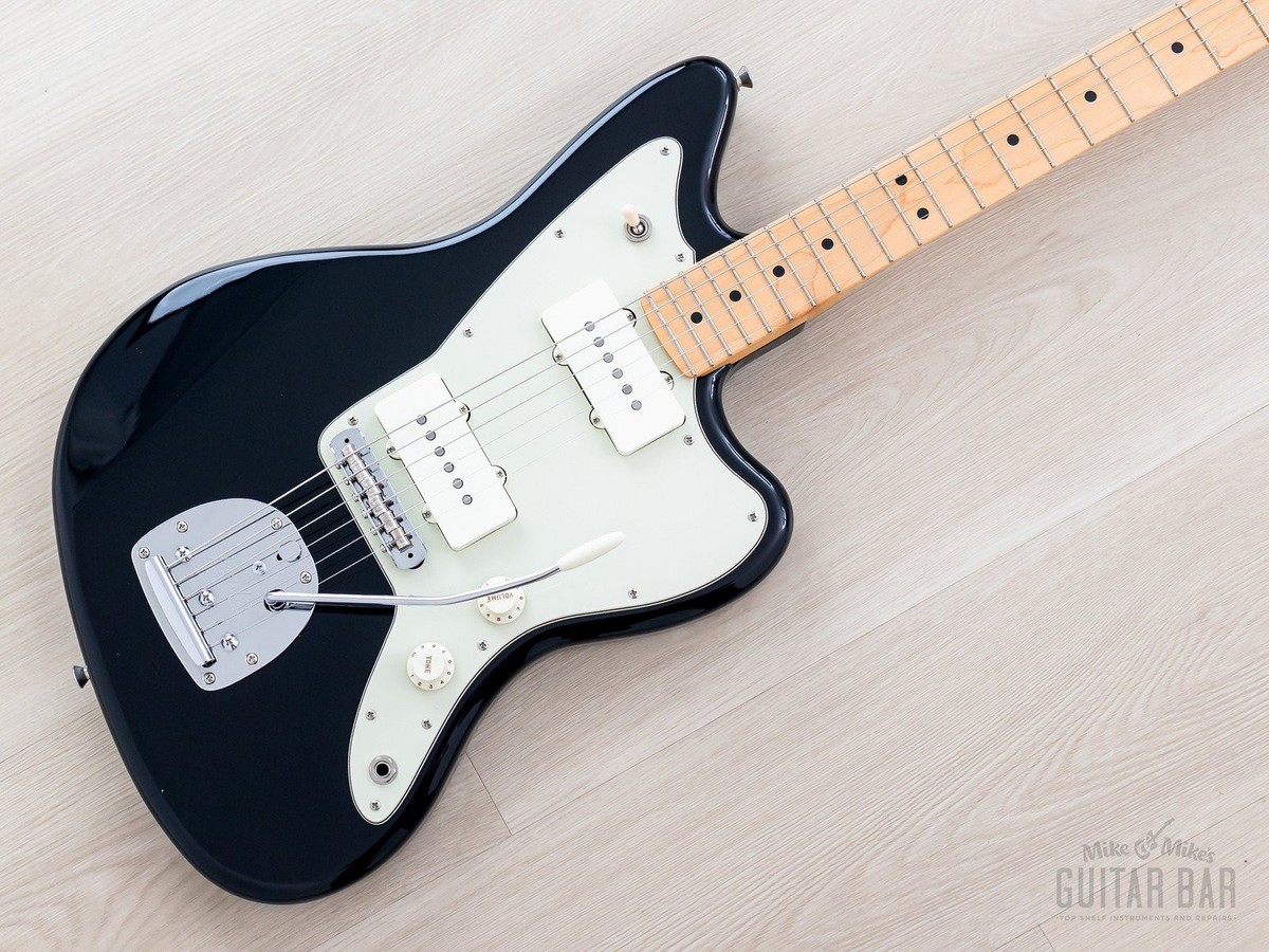 2022 Fender Hybrid II Jazzmaster Black w/ Maple Fretboard, Japan