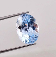 AAA Flawless Blue Aquamarine Loose Gemstone GIT Certified All Size Available