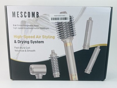 MESCOMB 5 in 1 High Speed Hair Dryer Brush Air Styler 1500W New Open Box