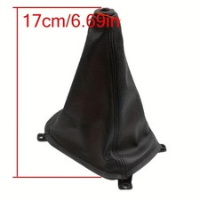 Cuffia Copripomello del cambio in PU ABS nero per Kia Sportage 2005-2010 leva