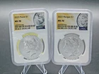 2023 Morgan & Peace Dollar Set NGC MS70 – Perfect Pair – Clean Slabs – 2 Coins