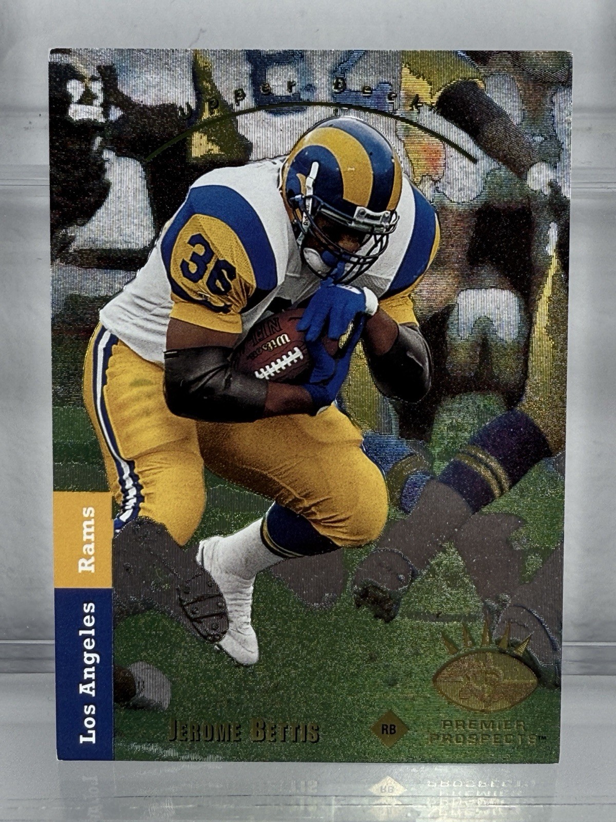 1993 Upper Deck SP JEROME BETTIS Premier Prospects Rookie Foil #6 Rams