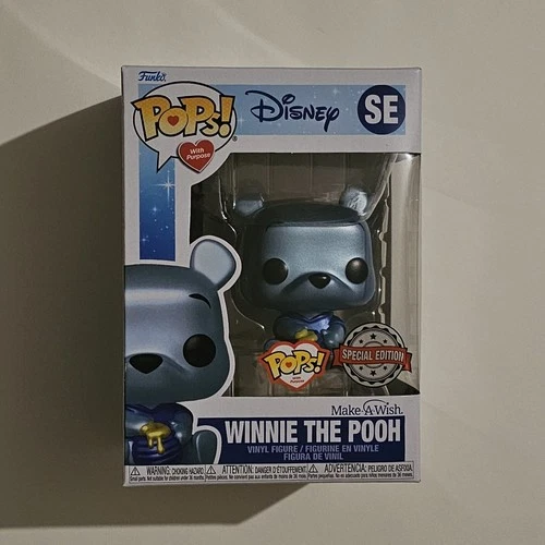 SPECIAL EDITION MAKE A WISH BLUE METALLIC DISNEY WINNIE THE POOH FUNKO POP VINYL