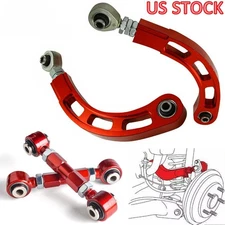 Adjustable Rear Bearing Toe Arms & Upper Camber Arm For 02-06 Mitsubishi Lancer