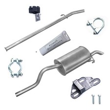 Auspuff  Auspuffanlage + Montagezubehör für Renault Clio II  1.2i 60PS 75PS