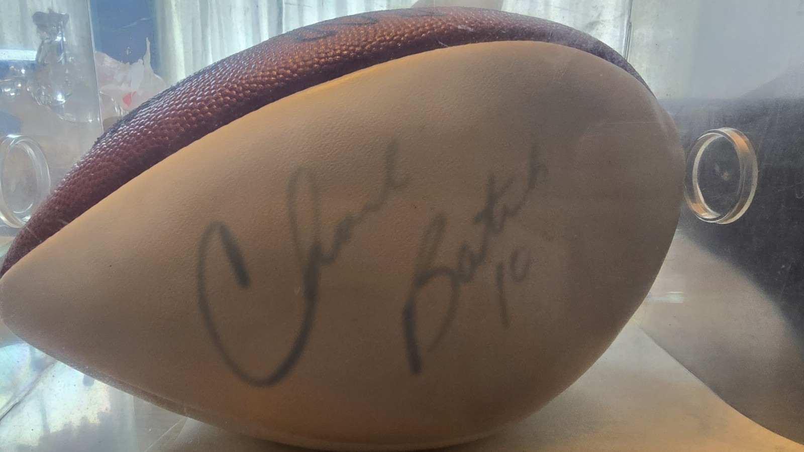 Charlie Batch 10 Signed Football Fanatic U Authenticated