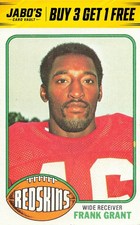 1976 Topps #151 Frank Grant Vintage Football Card