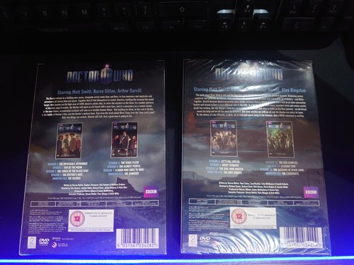Doctor Who Complete Series 6 Part 1 & Part 2 DVD New Sealed Box Sets - Picture 2 of 2