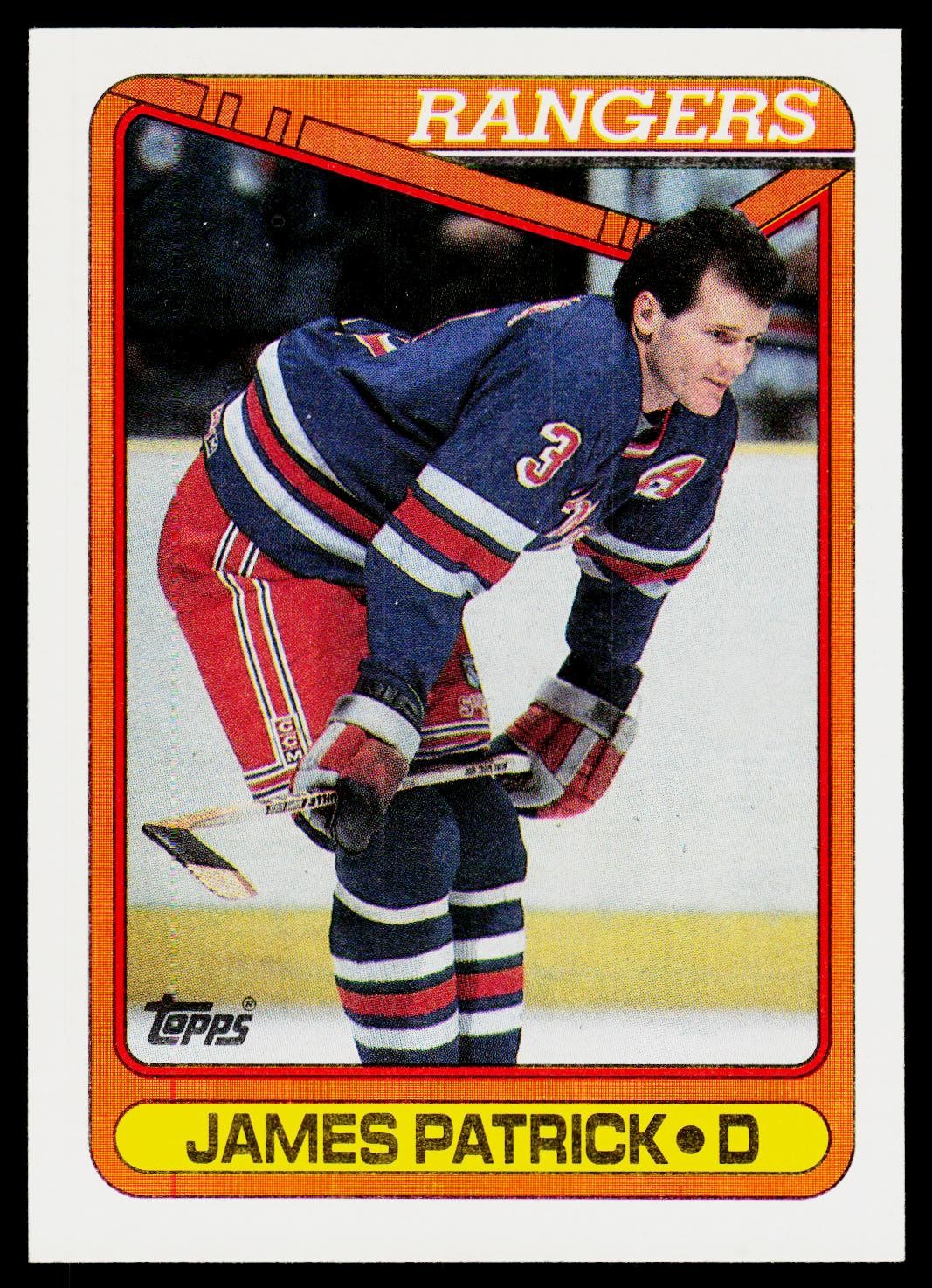 James Patrick 1990-91 Topps #131b