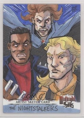 2023 Fleer Ultra Midnight Sons Midnight Ross Radke #SKT Auto Sketch 1m1a