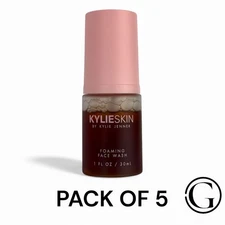 PACK OF 5 Kylie Skin Foaming Face Wash - 1 fl oz Each NWOB