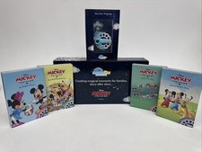 Disney Mickey Moonlite Storybook Projector W/ Story Reels All Sealed In Box