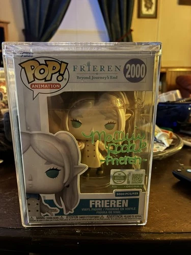 Funko Pop! Vinyl Frieren #2000 JSA Autographed Animation Figure