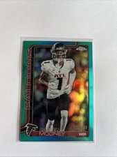 Darnell Mooney 2025 Topps Chrome Football Aqua Refractor /199 #11
