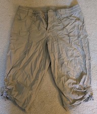 Faded Glory Women's Size 16 3/4 Length Pants Lightweight