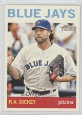 2013 Topps Heritage Action Variation RA Dickey (Blue Jays on Jersey) #464 1e5