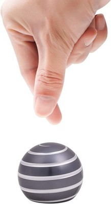 Compact 1.5'' Spinning Ball Fidget Toy - Stunning Optical Illusion for Relaxation