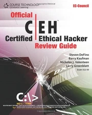 OFFICIAL CERTIFIED ETHICAL HACKER REVIEW GUIDE (EC-COUNCIL By Steven Defino *VG*