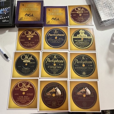 LOUIS ARMSTRONG Okeh, Columbia, RCA Victor 1925-1933 (10 CD Box, Missing 2 Cnote