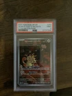 Pokémon TCG Team Rockets Meowth Card 203/182 Destined Rivals PSA 9