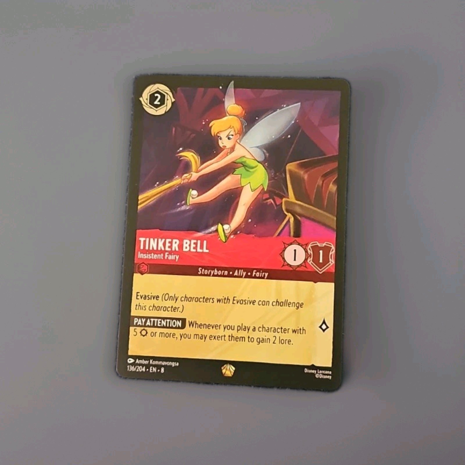 Tinker Bell - Insistent Fairy 136/204 Reign of Jafar Regular