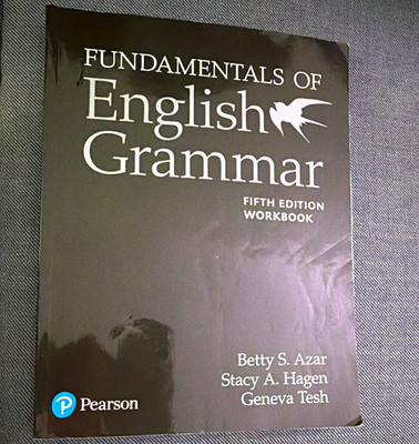 Pearson Fundamentals of English Grammar Workbook 5th Ed Azar/Hagen/Tesh 2017 PB