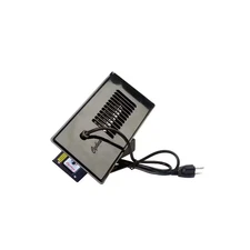 Booster Fan plus with Built-In Thermostat, Black