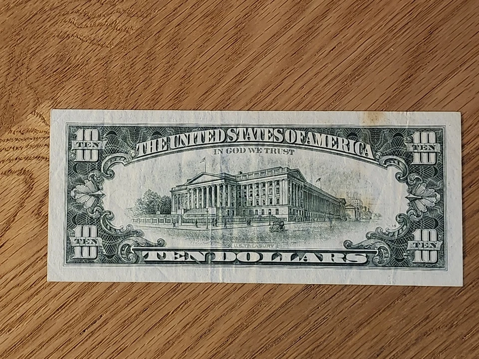 1993 $10 "STAR NOTE" PHILADELPHIA DISTRICT C00775626* - Image 2 of 4
