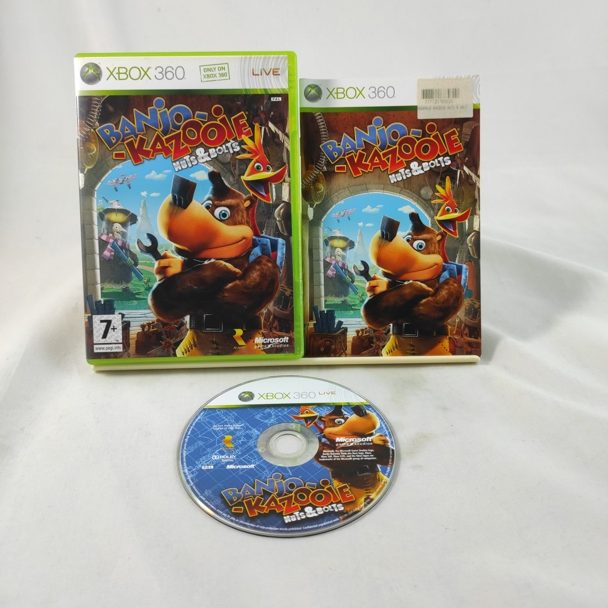 BANJO KAZOOIE NUTS & BOLTS Xbox 360 includes manual