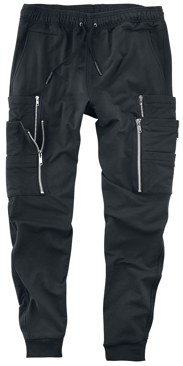 Готическая композиция от EMP Herren schwarze Cargohose mit Tunnelzug 12590₽