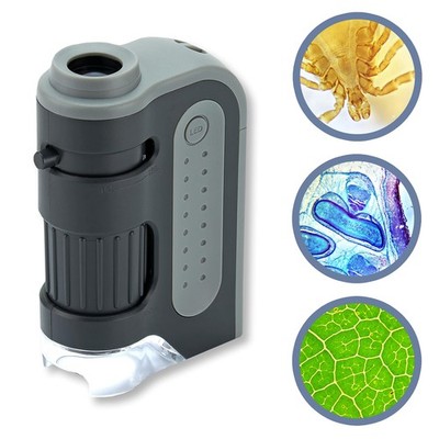 Carson MicroBrite Plus 60x-120x LED Lighted Pocket Microscope (MM-300) 1 MicroBr