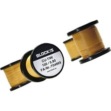 BLOCK CU-TIW 100/0.30 Enamelled Copper Wire Diameter with Insulation  0.30mm 114