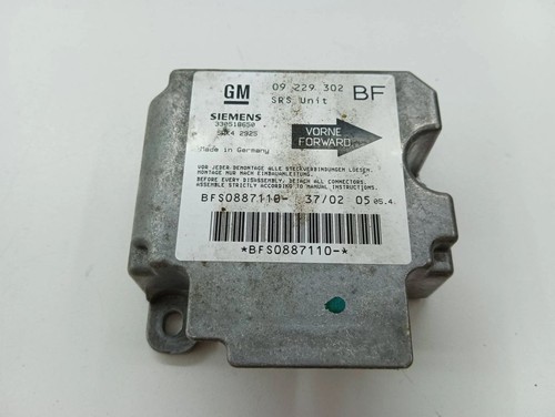 Opel Astra G 2002 SRS Steuergerät 09229302 AMD157576