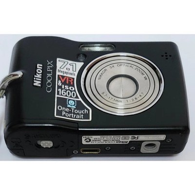 Nikon COOLPIX L12 CCD Digital camera 7.1MP 3x optical zoom,2.5