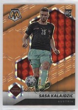 2021 Mosaic FIFA Road to World Cup Fluorescent Orange Prizm Sasa Kalajdzic 10cj