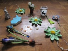 FrühlingsDeko / Osterdeko / Set / 10 Artikel