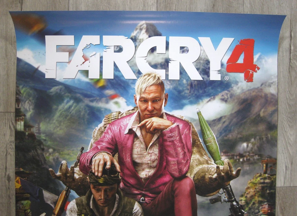 Far Cry 4 Store Promotion Poster in A1 ca. 59,4 × 84,1 cm - Bild 4 von 4