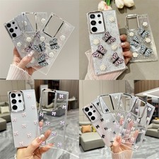 3D Pattern Shockproof Glitter Phone Case For Samsung Galaxy S26 S25 S23 S22S20FE