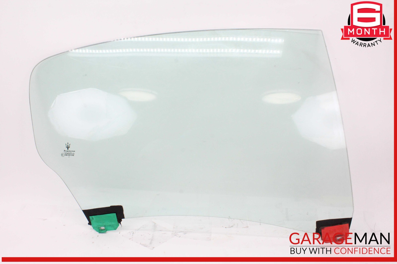 03-13 Maserati Quattroporte M139 Rear Right Passenger Side Door Window Glass OEM
