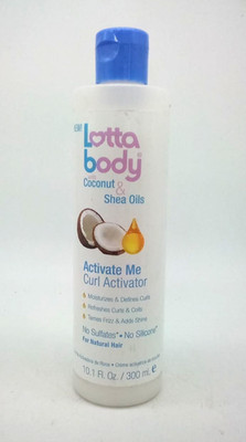 Lotta Body Activate Me Curl Activator with Coconut & Shea Oils 10.0oz NEW