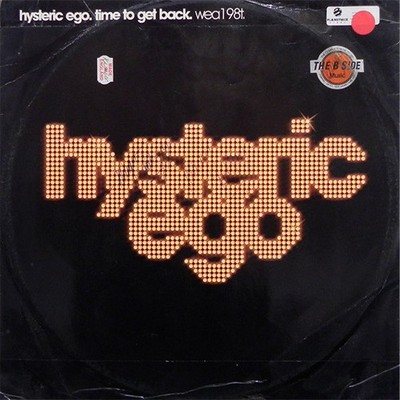 Hysteric Ego - Time To Get Back - Used Vinyl Record 12 - J5z