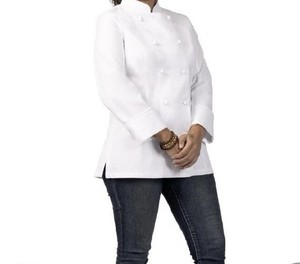 Chef Works Women's Chef Coat Size 6 White A5